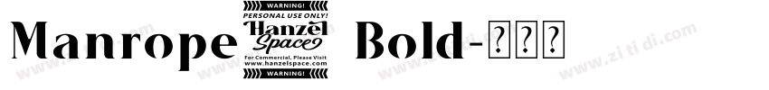 Manrope3 Bold字体转换